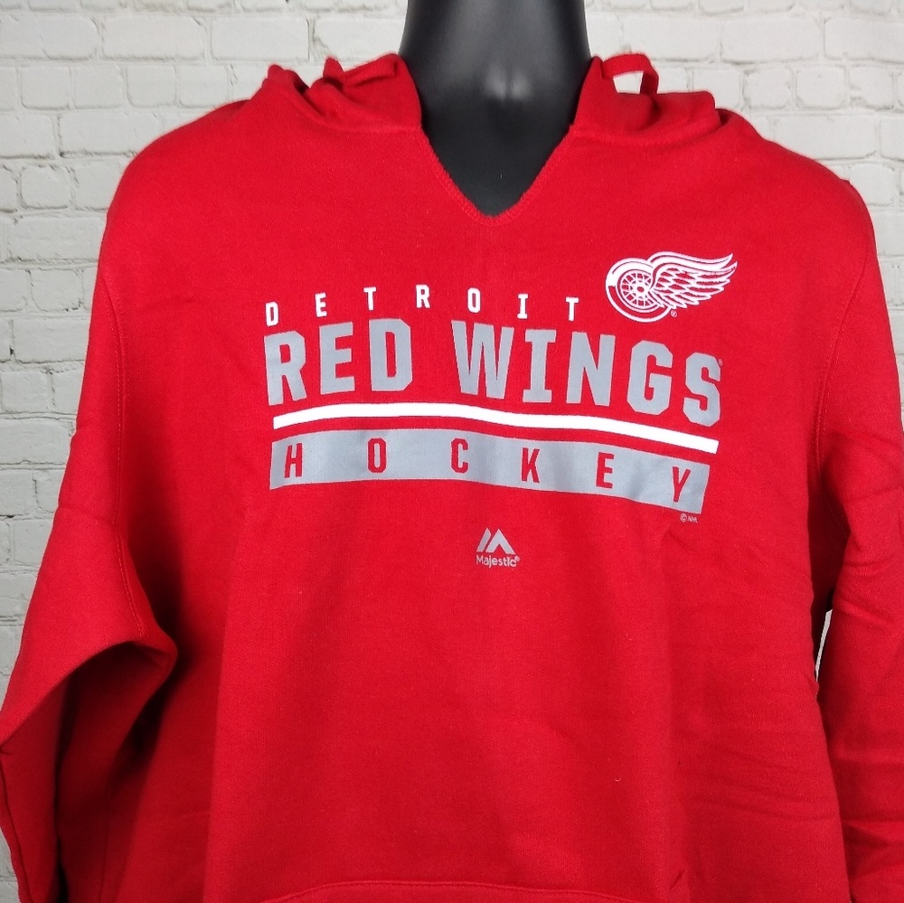 Women's Majestic Detroit Red Wings Size 1X